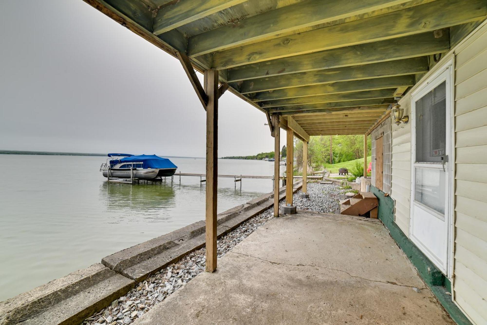 Cayuga Lake Retreat In Seneca Falls With Dock! Exterior foto